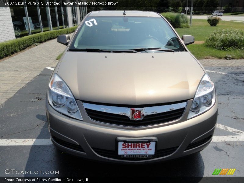 Bronzed Pewter Metallic / Morocco Brown 2007 Saturn Aura XR