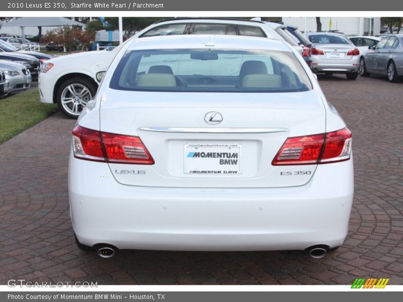 Starfire White Pearl / Parchment 2010 Lexus ES 350