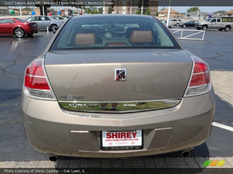 Bronzed Pewter Metallic / Morocco Brown 2007 Saturn Aura XR