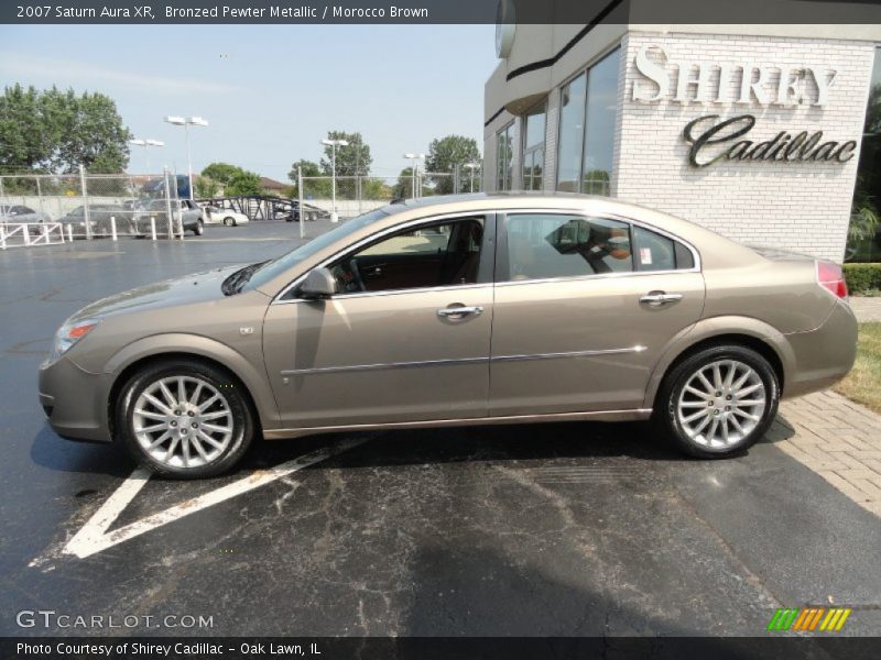 Bronzed Pewter Metallic / Morocco Brown 2007 Saturn Aura XR