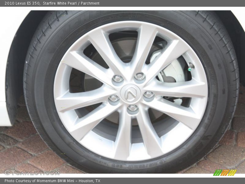 Starfire White Pearl / Parchment 2010 Lexus ES 350