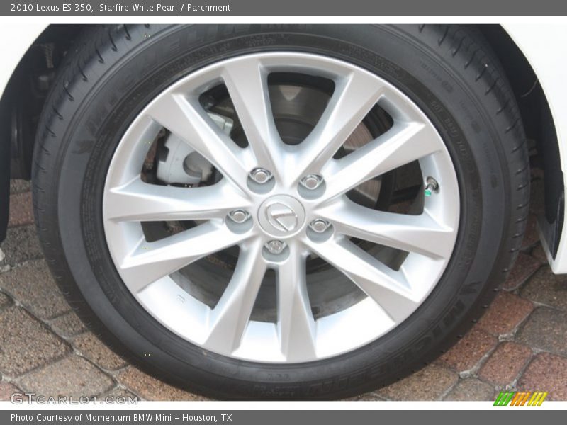 Starfire White Pearl / Parchment 2010 Lexus ES 350