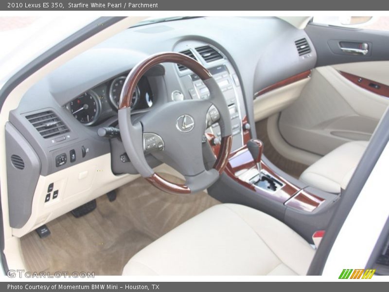 Starfire White Pearl / Parchment 2010 Lexus ES 350