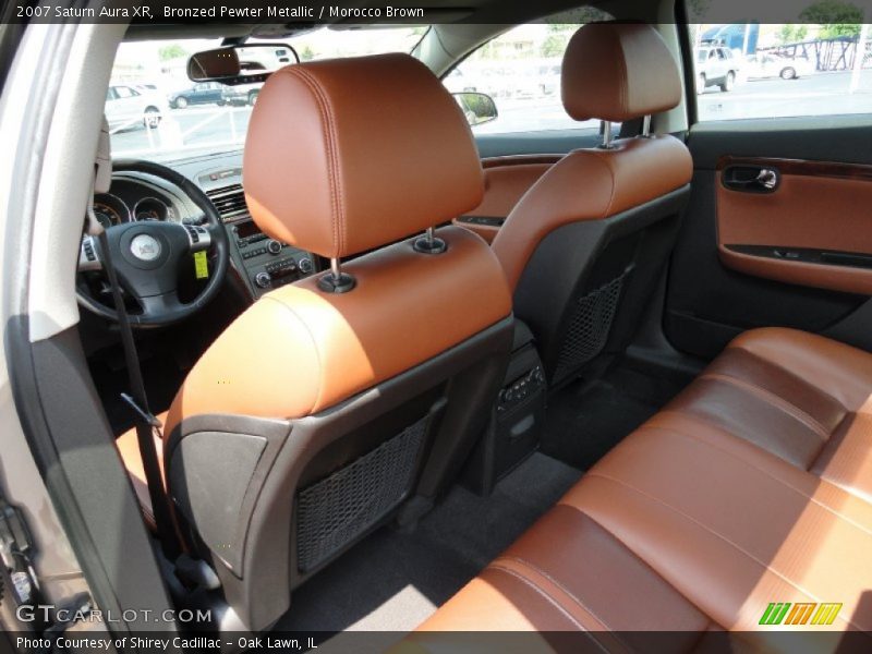 Bronzed Pewter Metallic / Morocco Brown 2007 Saturn Aura XR
