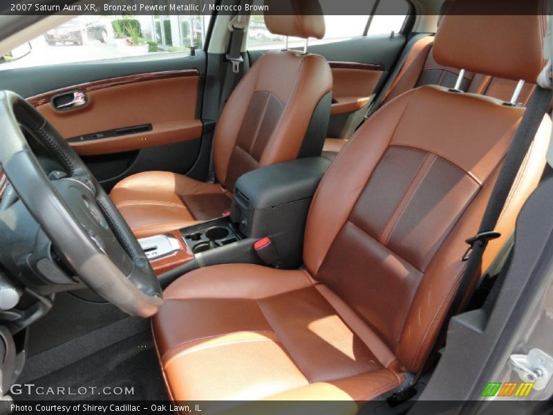Bronzed Pewter Metallic / Morocco Brown 2007 Saturn Aura XR