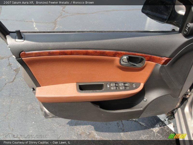 Bronzed Pewter Metallic / Morocco Brown 2007 Saturn Aura XR