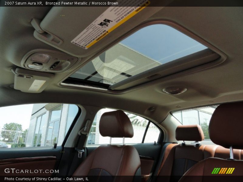 Bronzed Pewter Metallic / Morocco Brown 2007 Saturn Aura XR