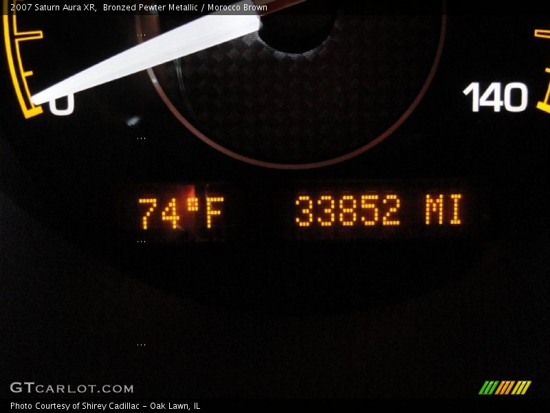 Bronzed Pewter Metallic / Morocco Brown 2007 Saturn Aura XR
