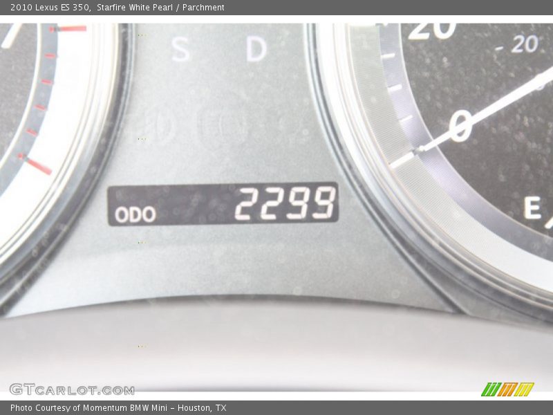 Starfire White Pearl / Parchment 2010 Lexus ES 350