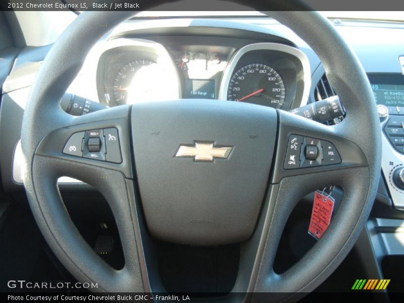 Black / Jet Black 2012 Chevrolet Equinox LS