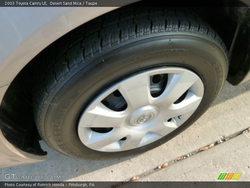 Desert Sand Mica / Taupe 2003 Toyota Camry LE