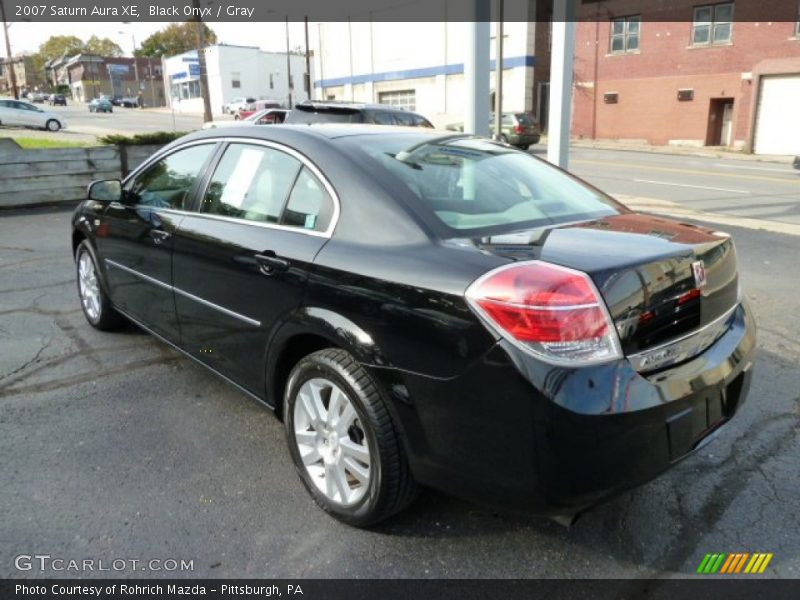 Black Onyx / Gray 2007 Saturn Aura XE