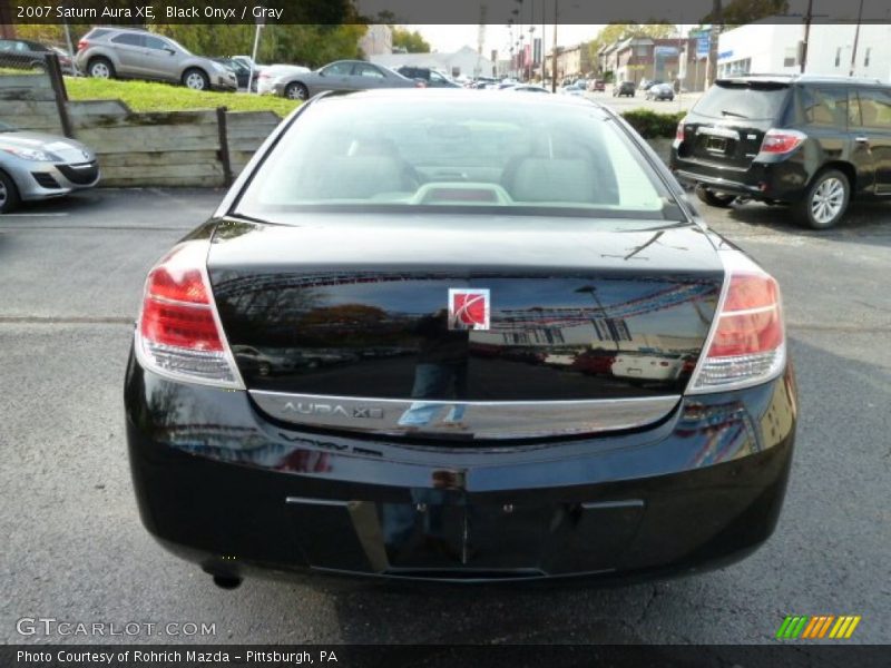 Black Onyx / Gray 2007 Saturn Aura XE