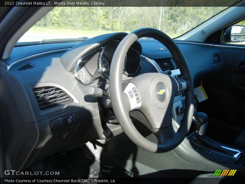 Mocha Steel Metallic / Ebony 2012 Chevrolet Malibu LT