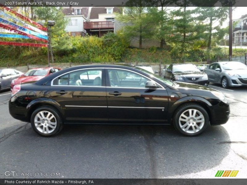 Black Onyx / Gray 2007 Saturn Aura XE