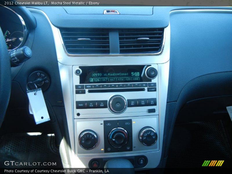 Mocha Steel Metallic / Ebony 2012 Chevrolet Malibu LT