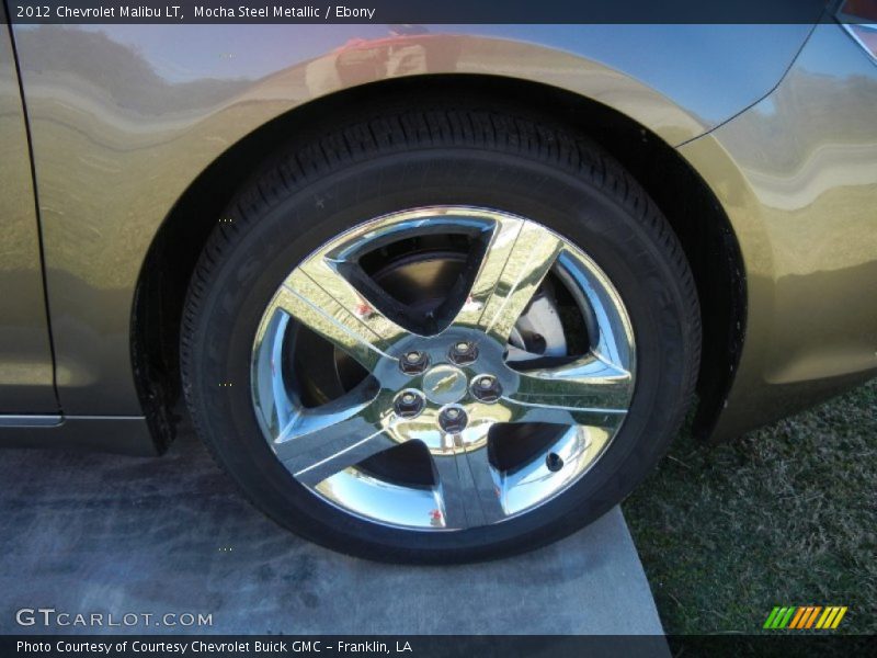 Mocha Steel Metallic / Ebony 2012 Chevrolet Malibu LT