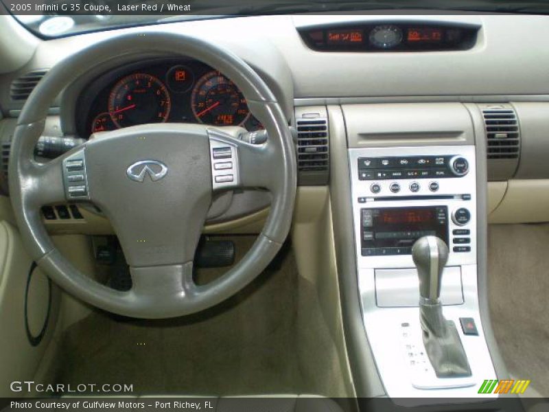 Laser Red / Wheat 2005 Infiniti G 35 Coupe
