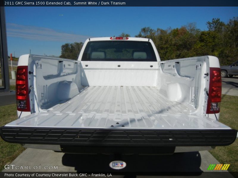 Summit White / Dark Titanium 2011 GMC Sierra 1500 Extended Cab