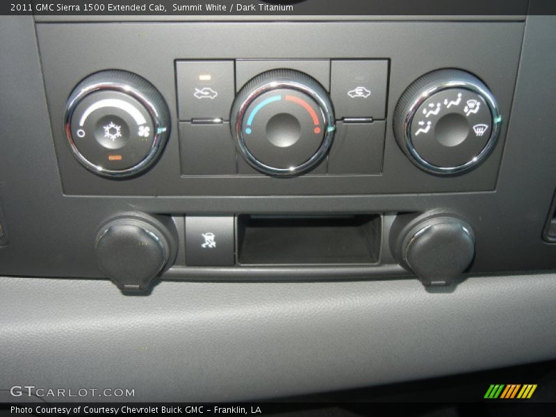 Summit White / Dark Titanium 2011 GMC Sierra 1500 Extended Cab