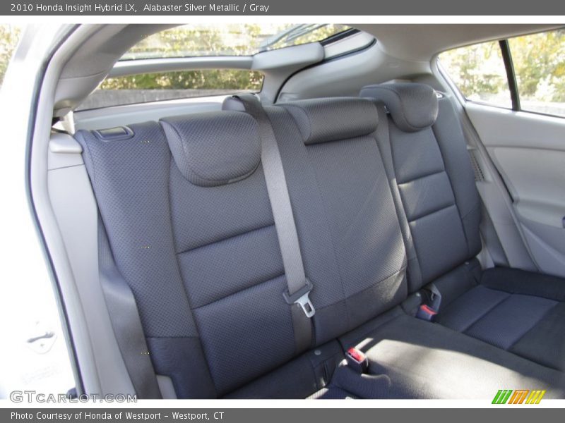 Alabaster Silver Metallic / Gray 2010 Honda Insight Hybrid LX