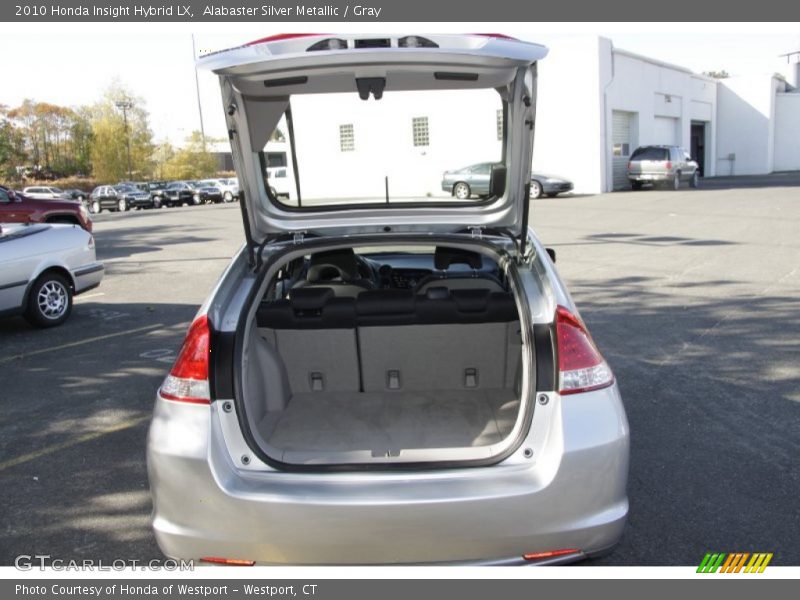 Alabaster Silver Metallic / Gray 2010 Honda Insight Hybrid LX