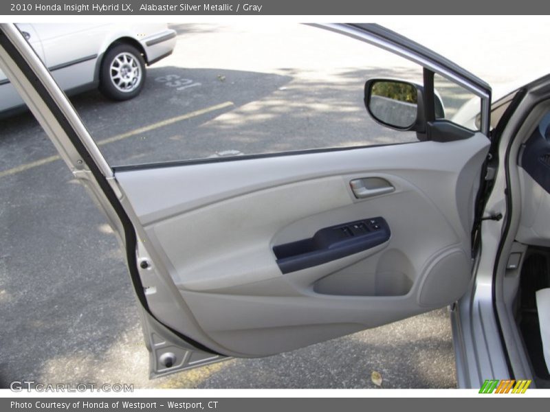 Alabaster Silver Metallic / Gray 2010 Honda Insight Hybrid LX