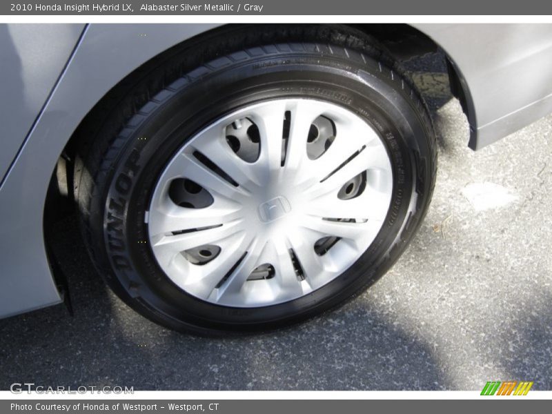 Alabaster Silver Metallic / Gray 2010 Honda Insight Hybrid LX