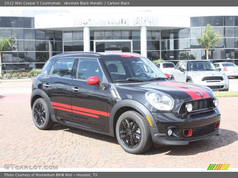 Absolute Black Metallic / Carbon Black 2012 Mini Cooper S Countryman