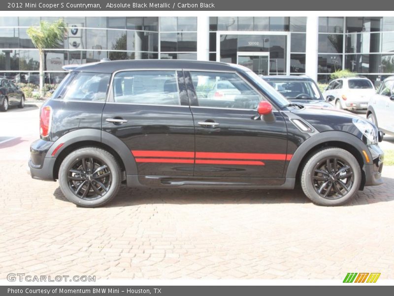 Absolute Black Metallic / Carbon Black 2012 Mini Cooper S Countryman