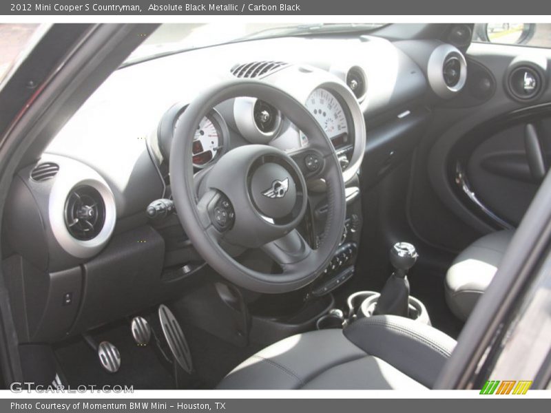 Absolute Black Metallic / Carbon Black 2012 Mini Cooper S Countryman