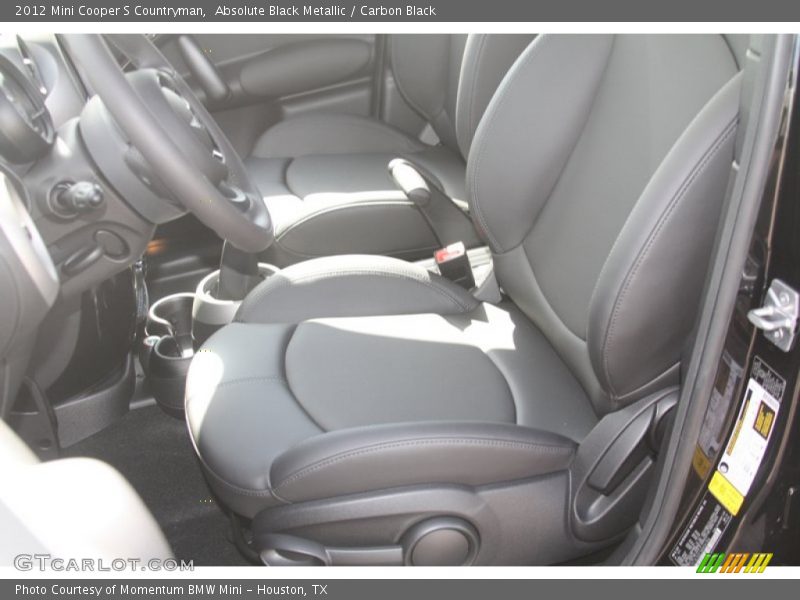 Absolute Black Metallic / Carbon Black 2012 Mini Cooper S Countryman