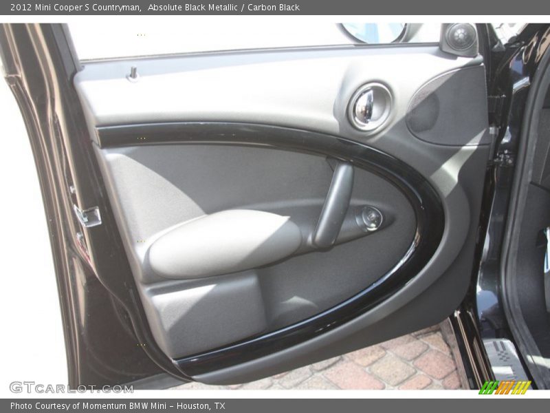 Absolute Black Metallic / Carbon Black 2012 Mini Cooper S Countryman