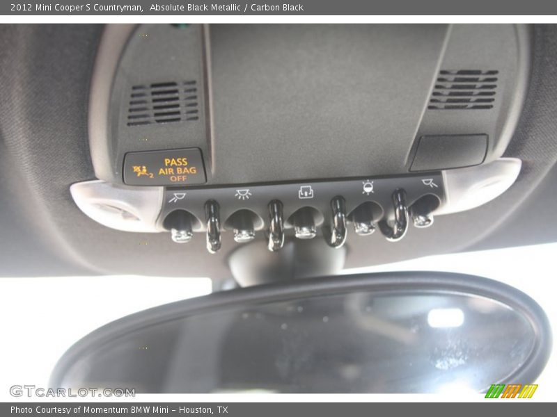 Absolute Black Metallic / Carbon Black 2012 Mini Cooper S Countryman