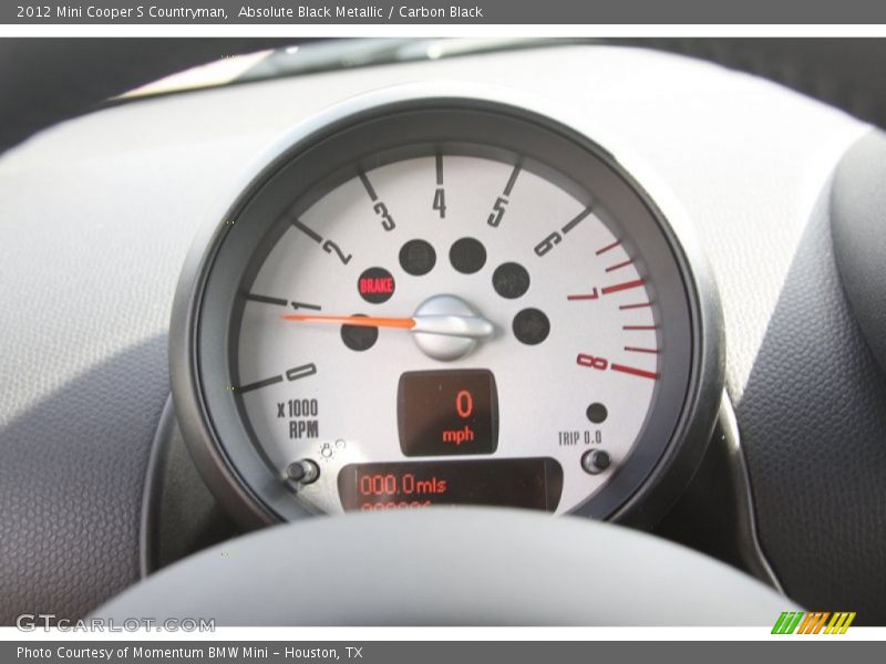 Absolute Black Metallic / Carbon Black 2012 Mini Cooper S Countryman
