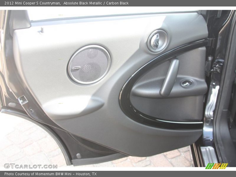 Absolute Black Metallic / Carbon Black 2012 Mini Cooper S Countryman