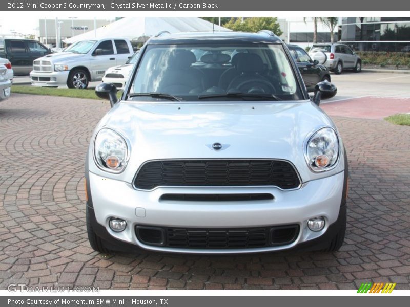 Crystal Silver Metallic / Carbon Black 2012 Mini Cooper S Countryman