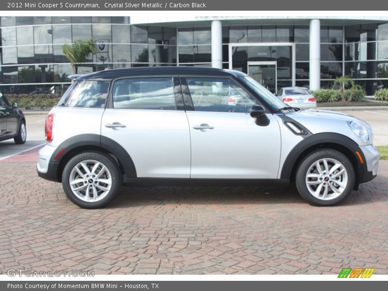 Crystal Silver Metallic / Carbon Black 2012 Mini Cooper S Countryman