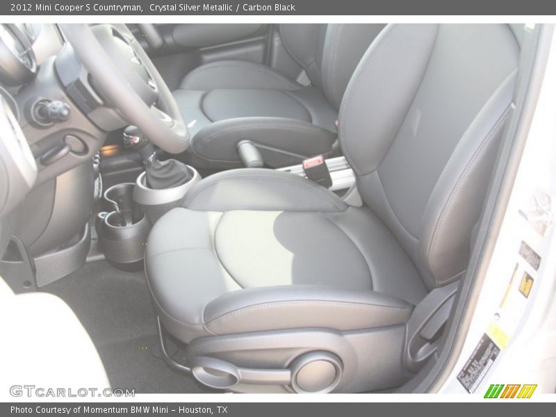 Crystal Silver Metallic / Carbon Black 2012 Mini Cooper S Countryman