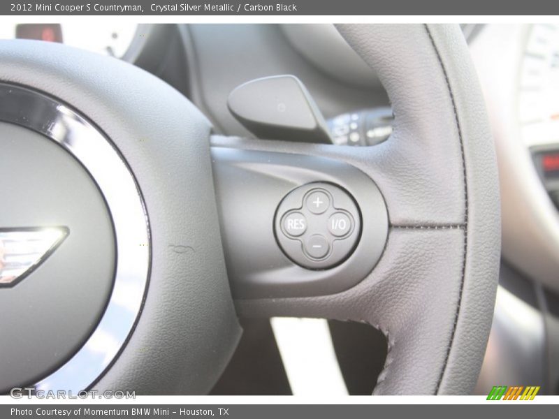 Crystal Silver Metallic / Carbon Black 2012 Mini Cooper S Countryman