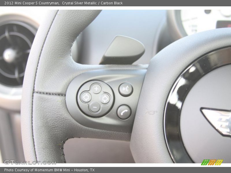 Crystal Silver Metallic / Carbon Black 2012 Mini Cooper S Countryman