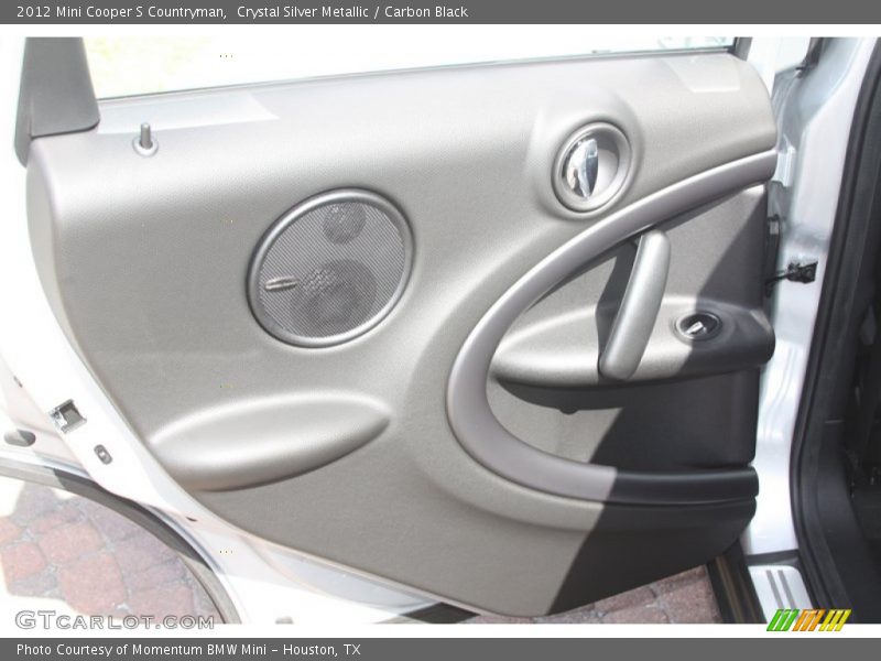 Crystal Silver Metallic / Carbon Black 2012 Mini Cooper S Countryman