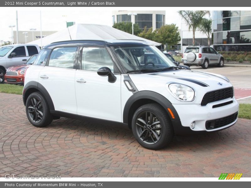 Light White / Carbon Black 2012 Mini Cooper S Countryman