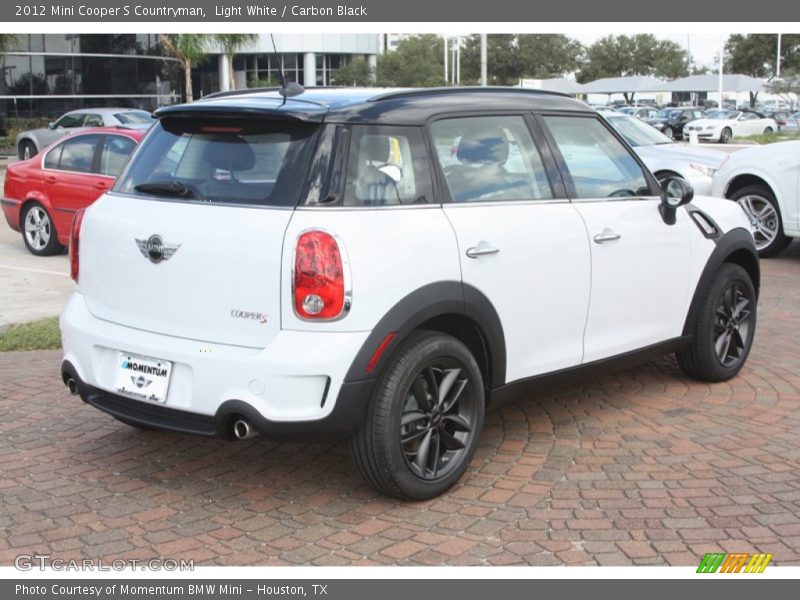 Light White / Carbon Black 2012 Mini Cooper S Countryman