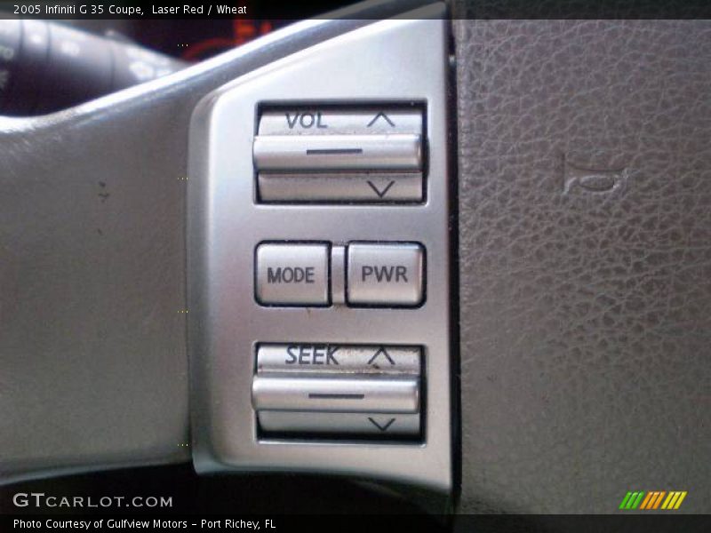 Laser Red / Wheat 2005 Infiniti G 35 Coupe