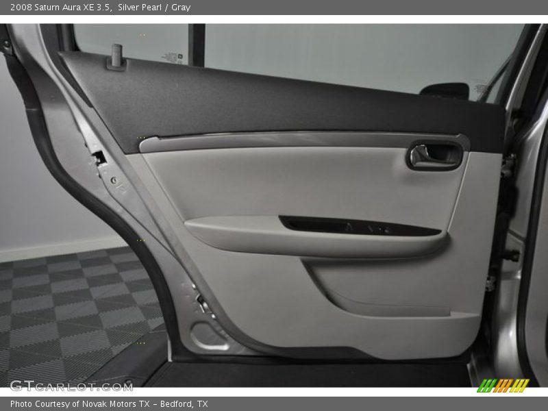 Silver Pearl / Gray 2008 Saturn Aura XE 3.5