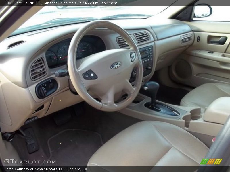 Medium Parchment Interior - 2003 Taurus SES 