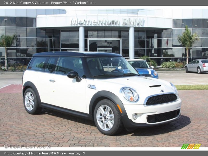 Pepper White / Carbon Black 2012 Mini Cooper S Clubman