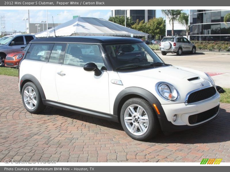 Pepper White / Carbon Black 2012 Mini Cooper S Clubman