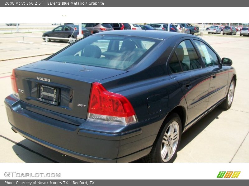 Barents Blue Metallic / Graphite 2008 Volvo S60 2.5T